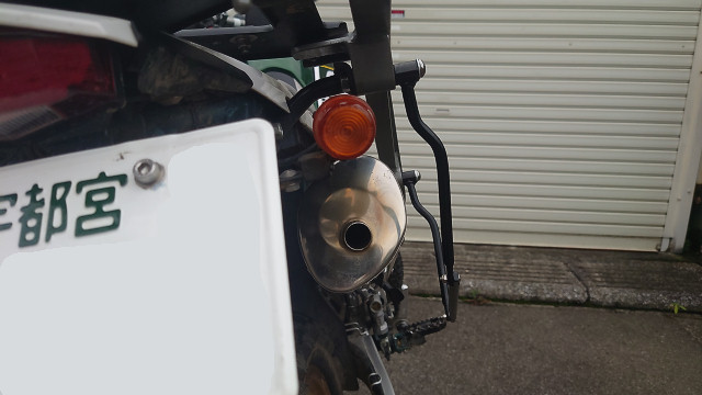 サイレンサーとのクリアランス