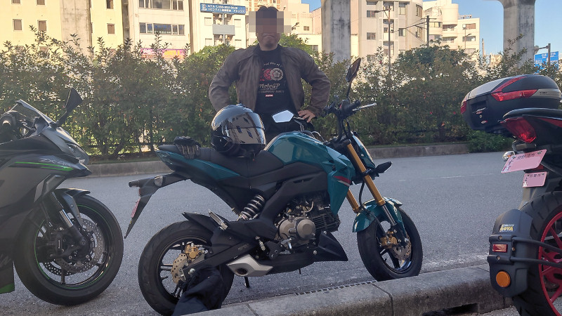 Z125出発