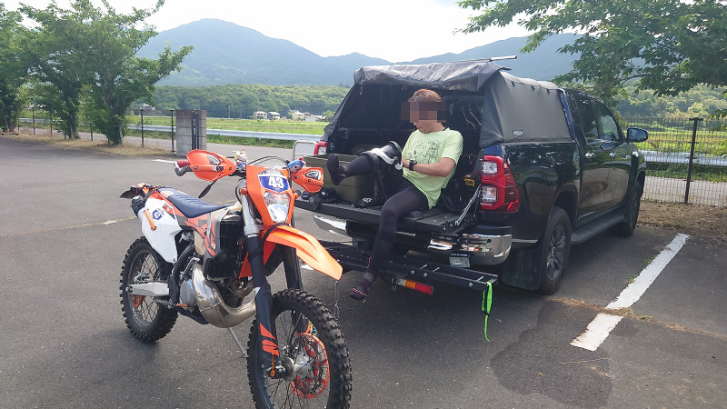 KTM＆トランポ