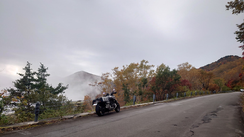 霧を抜けたあたり