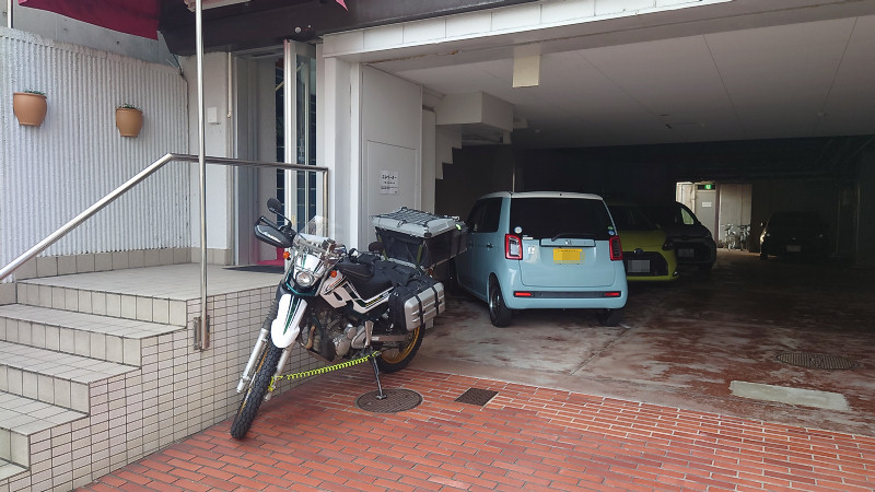 ホテル着