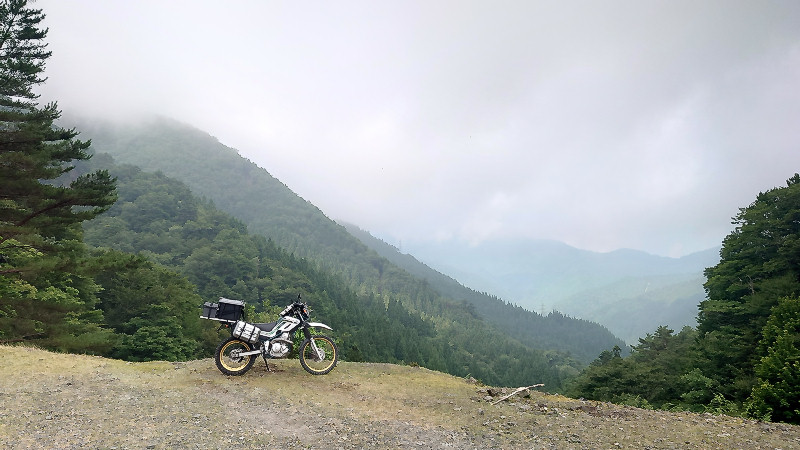 剣山スーパー林道、見晴らし
